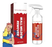 Détachant de taches pour murs | Solution de nettoyage des saletés 60 ml | Nettoyant pour Placoplatre | Cuisine Chambre Douche Maison Bureau Tapis Meuble Plafond Évier Carrelage Bois Brique