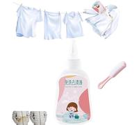 Détachant d'huile tenace pour vêtements Nml - Détachant pour vêtements - Détachant Nml - Détachant d'huile pour vêtements - Enzyme active - Élimine les taches d'huile/d'encre/café (1 pièce)