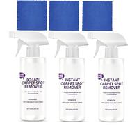 Détachant instantané pour tapis, Spray puissant contre les taches, Élimine les taches d'animaux, de graisse, de vin rouge, de nourriture, de maquillage et plus encore, Séchage rapide (3Pcs)