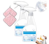 Détachant Martivex, sans eau, élimine la graisse, l'encre et le vin for vêtements, chaussures, lessive, nettoyage à sec, spray détachant(2pcs)