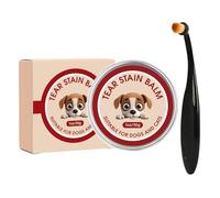 Détachant pour chiens, 40 g de baume de soin avec brosse, détachant pour les déchirures de chat - Pour soins quotidiens, salon de toilettage, vétérinaire, clinique, maison, voyage, chiot