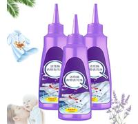 Détachant pour le linge aux enzymes actives, Détachant pour les taches tenaces sur les chemises blanches, pour vêtements et chaussures, 120 ml