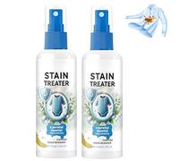 Détachant pour vêtements 100 ml, détachant pour vêtements, dégraissant, détachant pour le linge, formule douce, efficacité rapide, sans danger pour tous types de vêtements (2Pièce)