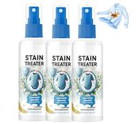 Détachant pour vêtements 100 ml, détachant pour vêtements, dégraissant, détachant pour le linge, formule douce, efficacité rapide, sans danger pour tous types de vêtements (3Pièce)