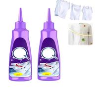 Détachant pour vêtements, nettoyage du linge, chemises blanches, taches tenaces, dégraissant, détachant pour vêtements, spray détachant pour cols (2 pièce)