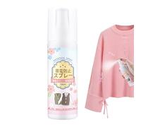 Détachant statique pour vêtements | Éliminateur d'odeurs et rafraîchisseur de 100 ml - Dissolvant instantané sans danger pour la peau et les tissus