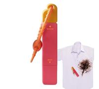 Detachant Stylo Instantané - Détachant portable vêtements tissus | Bâton de retrait instantané des taches | Double Extrémité avec Gomme et Brosse 2 en 1, Idéal pour Nettoyage d'Urgence en Voyage