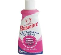 Détachant tâches organiques Rubigine - Flacon 100 ml - Tâches grasses colorées