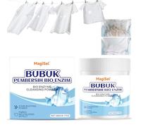 Detachant Textile Détachant pour vêtements, lessive poudre linge et nettoyage, chemise blanche, vêtement, détachants tenace, dégraissant, enzyme active, poudre détachants pour cols (260g)