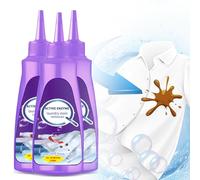 Detachant Textile, Multi Surface Lavage Enzymatique Biologique Actif, Détachant Extrême, Graisse Stain Treater Efficace sur Tous les Textiles Lavables (3)