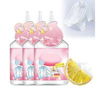 Detachant Textile Puissant Professionnel, 2025 Nouveau Modèle Détachant Linge Nettoyant Lave Linge, Lessive Liquide pour Tous Les Textiles, Couleurs (3, Rose)