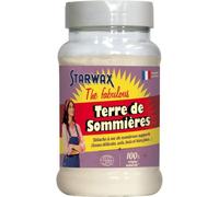 STARWAX THE FABULOUS - Terre de Sommières - Détache à Sec de Nombreux Supports (Tissus Délicats, Sols, et Bien plus) - Argile 100% d'Origine Naturelle - Fabriqué en France - 200 gr