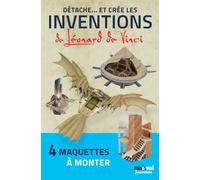 Détache... et crée les inventions de Léonard de Vinci - David Hawcock - Nuinui Jeunesse - cartonné - Document jeunesse