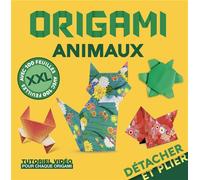 Détacher et plier XXL - Origami animaux - Francesco Decio - Nuinui Eds - broché - Guide