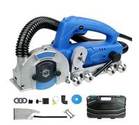 Détacheur de joint de carrelage électrique, outil professionnel de retrait de joint 1200W 9000 tr/min pour le rejointoiement et le nettoyage de l'ancien ciment entre les carreaux de céramique