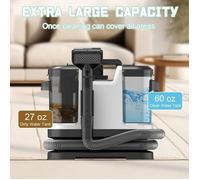 Détacheur portable, nettoyeur de tapis, aspiration puissante de 12 kPa, 500 W, pour tapis, canapés et autres surfaces en tissu