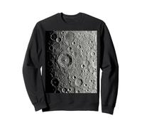 Détail de la Surface du cratère Lunaire Vue du Motif d'espace Minimal Sweatshirt