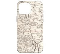 Détail d'une Carte des Douze tribus d'Israël Coque pour iPhone 16 Pro Max