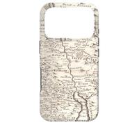 Détail d'une Carte des Douze tribus d'Israël Coque pour iPhone 17 Pro