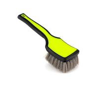 Detail Factory Brosse à pneus ProGrip avec poignée ergonomique ProGrip, poils synthétiques rigides et design ergonomique, nettoyez vos pneus en toute simplicité, vert (Octane Ectoplasm)