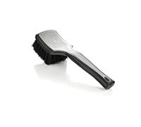 Detail Factory - Brosse à récurer intérieure ProGrip - Poils Doux - Poignée en Caoutchouc pour Un Maximum de stabilité et de Confort - Profil de tête incurvé pour Un Meilleur dégagement - Gris