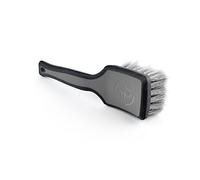 Detail Factory Brosse à récurer Les pneus - Brosses synthétiques Pointues, Design Ergonomique, nettoyez Vos Poils avec facilité, Gris
