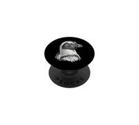 Detailed Penguin Sketch Wildlife Art PopSockets PopGrip Adhésif