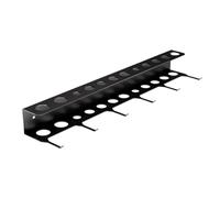 Detailing Brush Hanger - Heavy Duty Space Saving Organizer with Hooks, Car Wash Tool Rack | Wall Mounted Accessory for Garage, Work Area, Home Workshop, Efficient Equipment Organization