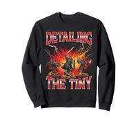 Détailler Le Petit Peintre Miniature Wargaming Hobby Sweatshirt