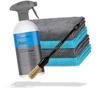 detailmate car care set: Koch Chemie - ASC - All Surface Cleaner - 500 ml - nettoyant pour toutes les surfaces + 4 chiffons en microfibre premium + Nuke Guys Pinceaux pour le nettoyage des voitures