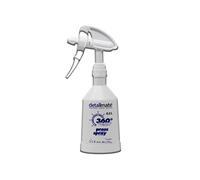 detailmate Fabriqué par Kwazar Mercury Super PRO+ Flacon pulvérisateur à 360° 0,5 l avec déclencheur double action, blanc