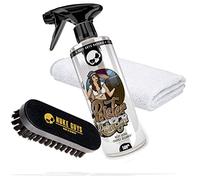 detailmate - Kit de nettoyage et d'entretien du cuir, des capitonnages et des textiles - Nuke Guys nettoyant pour capitonnages 0,5 l, brosse Nuke Guys S et chiffon en microfibre