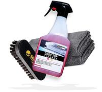 detailmate Kit de toit décapotable avec brosse et 2 chiffons en microfibre : Valet Pro Drop Top Cleaner 500 ml + accessoires