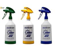 detailmate Kit Made by Kwazar 3 Mercury Super Pro + vaporisateur 360 degrés VITON double action avec graduation transparente, pied 1 litre Brésil