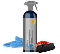 detailmate Kit Nettoyage intérieur pour véhicule: Koch Chemie Refresh Cockpit Care, nettoyant Multi-Interior, nettoyant Speed Glass, éponge d'application, Brosse en Caoutchouc, Chiffon Microfibre