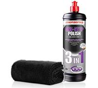 detailmate Menzerna Kit de polissage : Menzerna 3en1 MEDIUM CUT - 1L + Chiffon en microfibre 550 g/m², 40 x 40 cm
