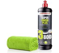 detailmate Menzerna kit de produit lustrant 3800 Super Finish Plus -1L + chiffon de polissage en microfibres 550GSM