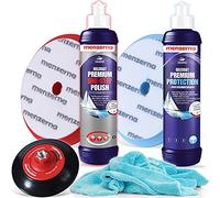 detailmate - Menzerna Premium Gelcoat Boots Kit de polissage (One Step Polish + Protect + Equipment Set