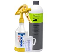 detailmate Set avec flacon pulvérisateur Kwazar 360°, Koch Chemie Green Star Nettoyant universel 1 l Verre doseur 50 ml