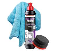detailmate Set Menzerna Medium Cut Polish One-Step 3 en 1, 250 ml + chiffon de polissage microfibre