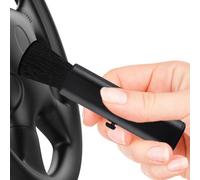 Détails de la voiture pour - Premium Soft Brestle Set, Kit de nettoyage automatique, outil de détail polyvalent, accessoires doux | Brosse à vent de rembourrage d'emblème de roue intérieure avec