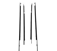 d'étanchéité de vitre de voiture Compatible Avec Toyota Pour Land Pour Cruiser Pour LC80 1990-1998 Joint D'étanchéité Pour Vitres Latérales Voiture OEM 7571060021(Black)