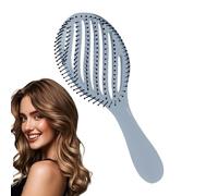 Détangler à brosse à cheveux bouclés, brosse à brosse humide Brosse,Détangler brosse à cheveux ventilée | Peigne de lissage du massage du cuir chevelu, séchage plus rapide, élimine les nœuds et réduit