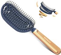 Detangling Hair Brush,Hair Brush For Women,Men & Children,Professional Curved Vented Hair Brush For Wet And Dry Hair & Long Or Curly Hair.