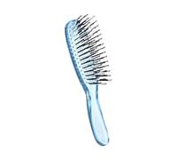 Detangling Hair Brush, Wet Dry Scalp Comb, 5.91x1.38 Inches Anti-Static Brush with PC Nylon Bristles, Smooth Accessory, Styling Tool with Sweet Design, Hair Comb for Curly Thick Wavy