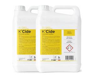 Détartrant Acide Professionnel 10L (Lot de 2×5L) K'CIDE Bidon - Nettoyant Anticalcaire Puissant pour Lave-Vaisselle, Machine à Laver, Inox, Céramique - Élimine Tartre & Résidus Tenaces