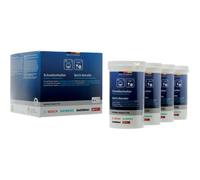 Détartrant en poudre pour lave-linge et lave-vaisselle BOSCH SIEMENS NEFF GAGGENAU - Pack économique 3+1 GRATUIT - 00312331