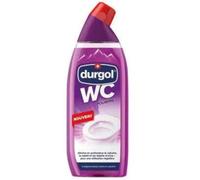 durgol WC poupre - Version française - Détartrant puissant à l’odeur fraîche - Enlève les traces de calcaire et les dépôts d’urine, élimine les mauvaises odeurs - 1x750ml