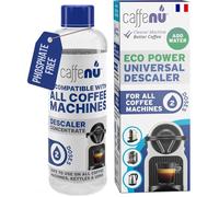 Détartrant machine café 200 ml compatible Senseo Nespresso Dolce Gusto Lavazza 2 utilisations