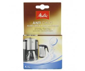 Détartrant Melitta pour Cafetière Filtre et Bouilloire - 4 pastilles